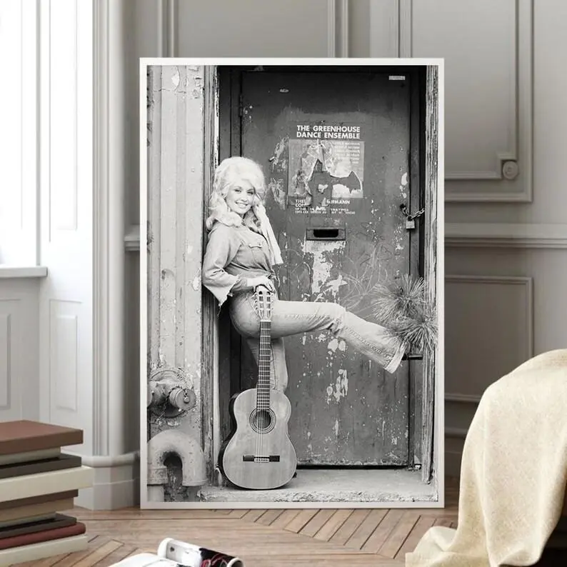 [SALE UP TO 50% - UNFRAMED] Dolly Parton Vintage Poster Movie Poster, Room Decor, Poster for Gifts, Home Decor,Wall Art Décor - Complimentary Delivery