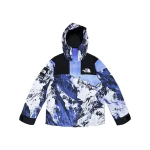 Supreme Men's The North Face Mountain Parka Blue/White, from StockX