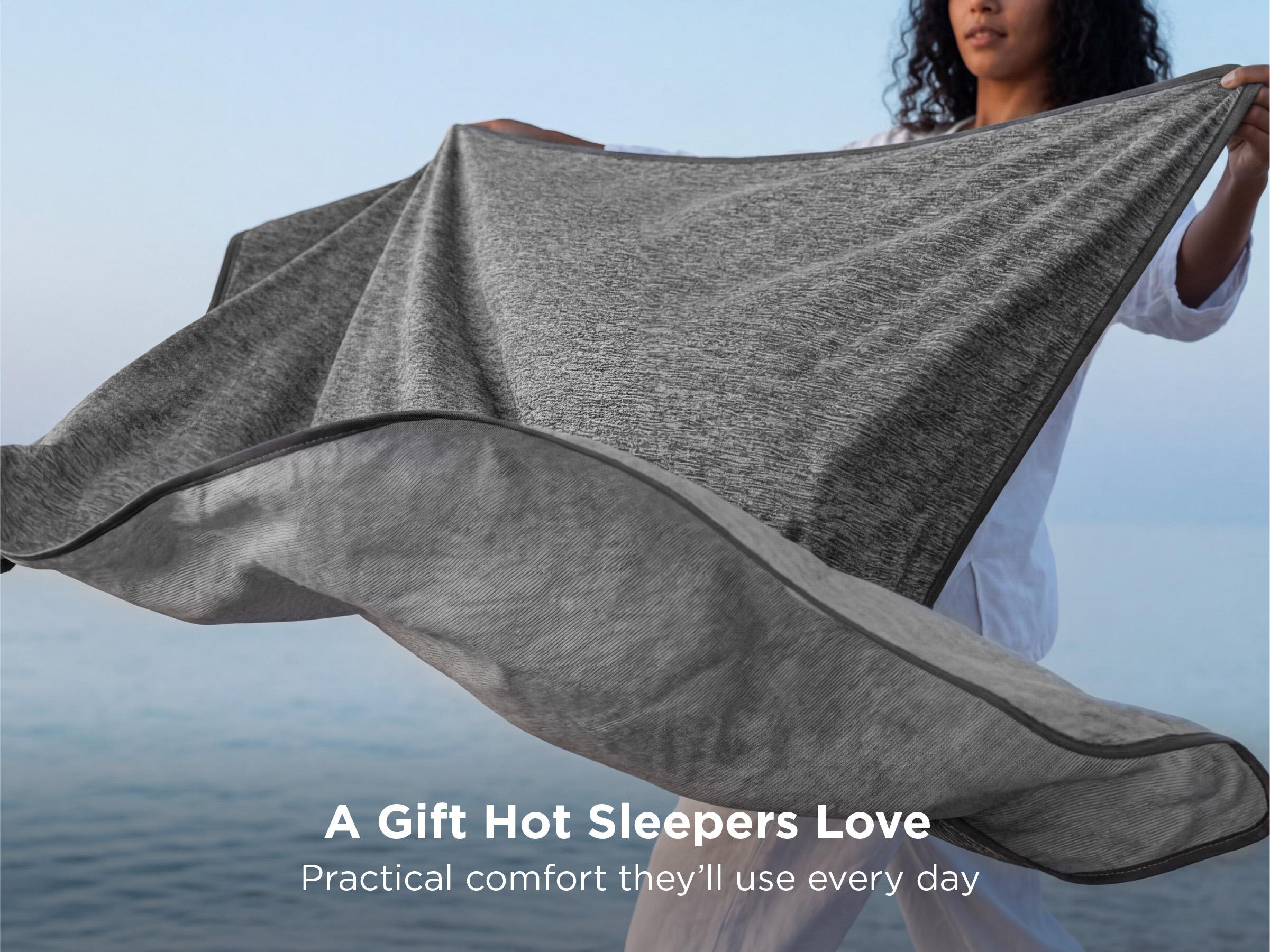 【Father 's Day Gift】Bedsure  Cooling Blanket for Hot Sleepers-  Lightweight Sheet,Breathable Oversized Reversible Design, Rayon Derived from Bamboo, Comfy Bedding, Gift for Spring,Boyfriend Gifts, Men Gifts, Teenage Bedroom Accessories