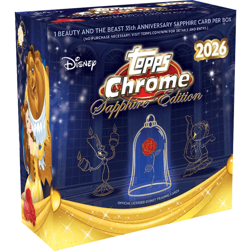 2026 Topps Disney Chrome Sapphire Edition