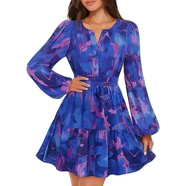 MEROKEETY Fall Wedding Guest Dresses for Women Long Sleeve Floral Casual Lightweight Flowy Swing Boho Dress Pockets - TikTok Shop MEROKEETY Fall Wedding Guest Dresses for Women Long Sleeve Floral Casual Lightweight Flowy Swing Boho Dress Pockets - TikTok Shop