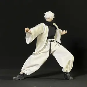 Jujutsu Kaisen Anime Shinjuku Battle Satoru Gojo Shf Handmade Clothes Clothing Is Suitable for 1/12 Size Movable Humanoid Toys