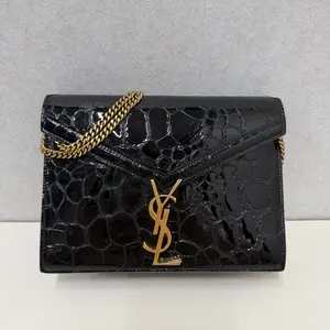 Pre-owned Yves Saint Laurent LEATHER Shoulder Bags YSl Cassandra Chain Wallet 21520628
