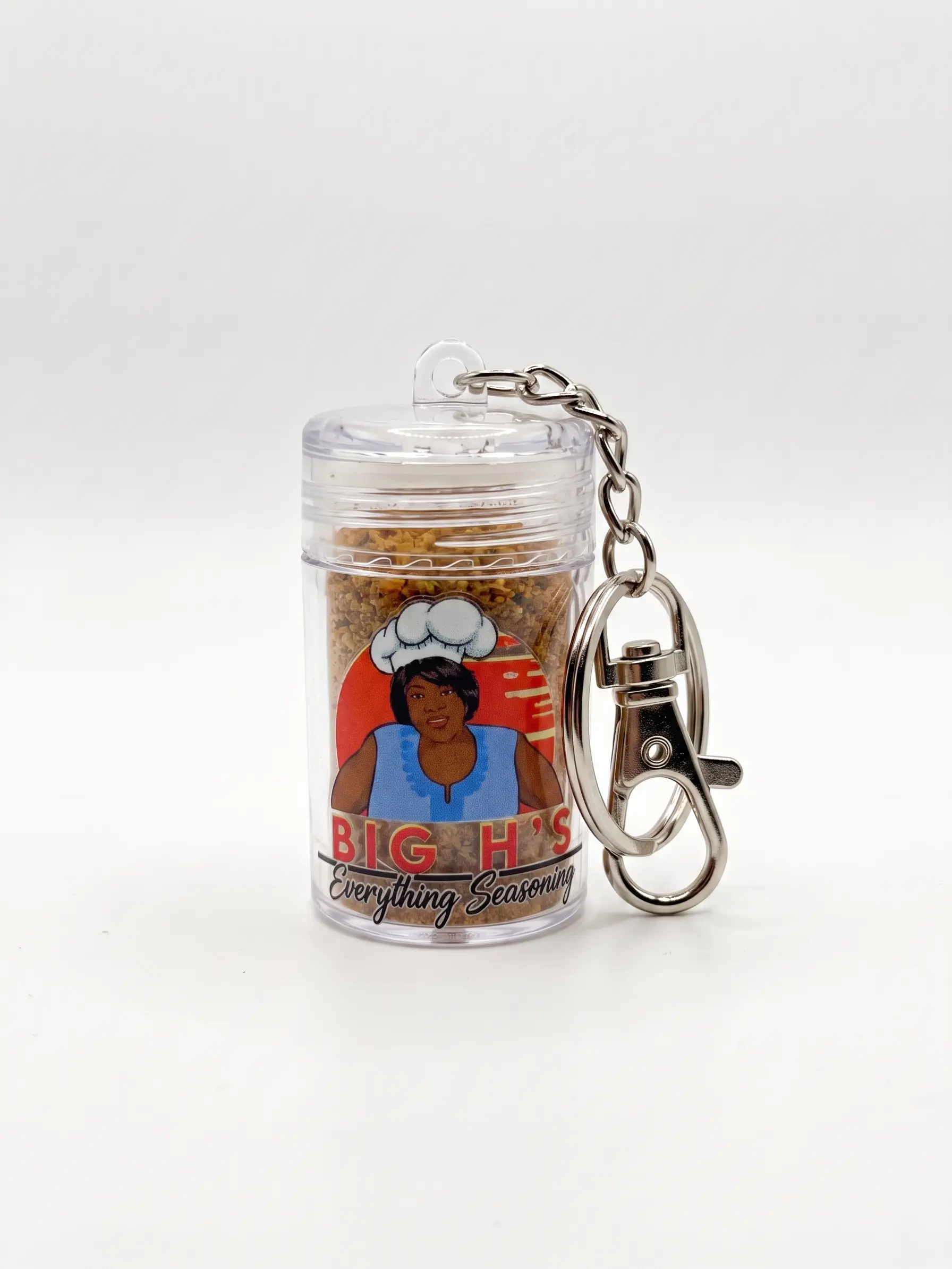 Big H Portable Seasoning Keychain - Fill with you favorite Big H seasoning