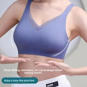 Silicone Prosthetic Breast Bra Women's Two-in-One Post-Operation Fake Breast Underwear No Steel Ring Summer Removal Bra