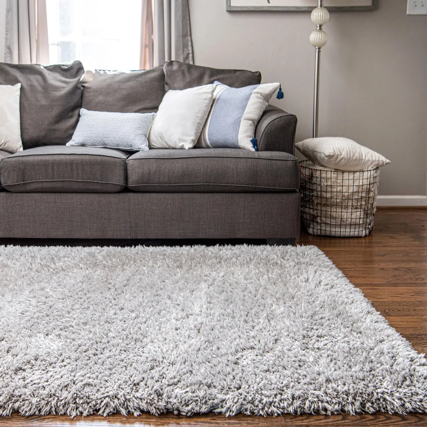 Ash Infinity Shag Rug
