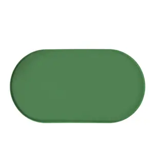 Silicone pet mat, non-slip, waterproof, leak-proof dining mat, cat and dog supplies