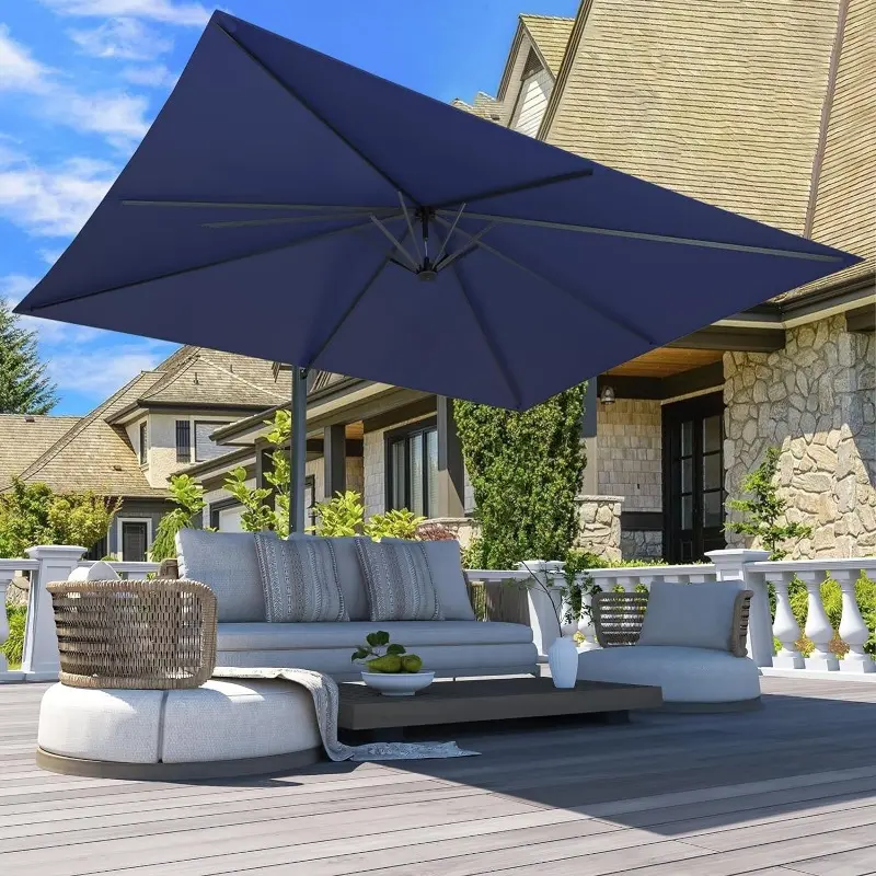 3 or 2 tiers patio umbrella Best Choice Products 10ft 3-Tier Patio Umbrella, Market Sun Shade w/ Tilt Adjustment, Easy Crank main image 0