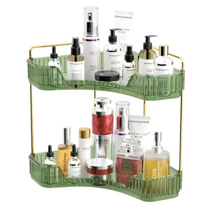 The Corner-Fitting Countertop Organizer