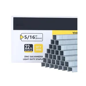 Light Duty Staples for Staple , 3000 Counts 5/16-Inch JT21 Staples Standard Refill for Stapler, Suit for Upholstery, Crafts, General Repairs