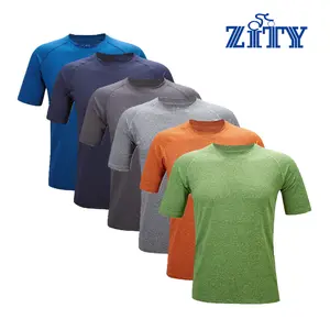 Men's Quick-Dry Athletic Gym Tee | Moisture-Wicking Performance Shirt | Breathable Lightweight Running T-Shirt Polo