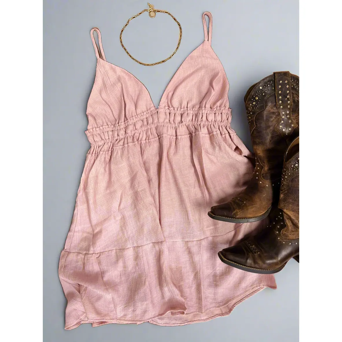 Strawberry Wine Tiered Mini Dress