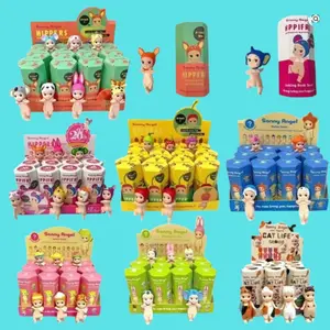 Fell Seiries Blind Box Mini Figures Blind Box | Kawaii Collectible Dolls | Cute Desk Decor Toy Gift for Kids, Friends