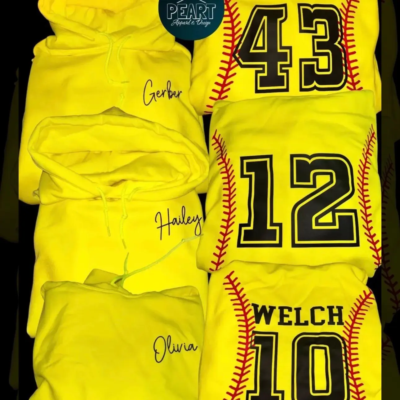 Softball/Baseball custom hoodie Shirts Softball/Baseball custom hoodie Shirts