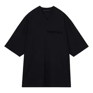 Fear of God Essentials SS23 V-Neck Tee 'Jet Black' 125SP234116F