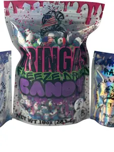 Queen Gringas Blue Razz skitz and Freeze Dried Skitz candy