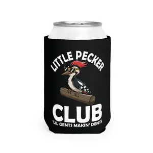 Funny Beer Can Cooler Little Pecker Club | Neoprene Can Holder