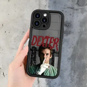 Dexter |     Forensic Aesthetic Style - Durable & Long-Lasting |     Camera Protection |     Shockproof & Drop-Resistant |     Matte Anti-Slip |     Light Luxury Fashion, UV Printed, Compatible with iPhone 17 E Air Pro ProMax iPhone16 15 14 Plus 13 12 Min
