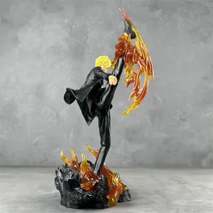One Piece Wfc Sabo Straw Hat Team Demon Wind Foot Main Gk Anime Figure Figurine Model Display, Collectible Toy & Decoration