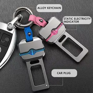 Cute Multi-Function Anti-Static Keychain – Static Reduction Touch Tool, Car Vent Noise Fix Insert, Stylish Everyday Key Holder, Practical Small Gift Accessory for Men & Women