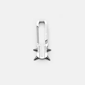 SAFETY PIN SPIKE EARRING
