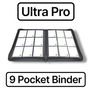 Vivid 9-Pocket Zippered Ultra PRO-Binder