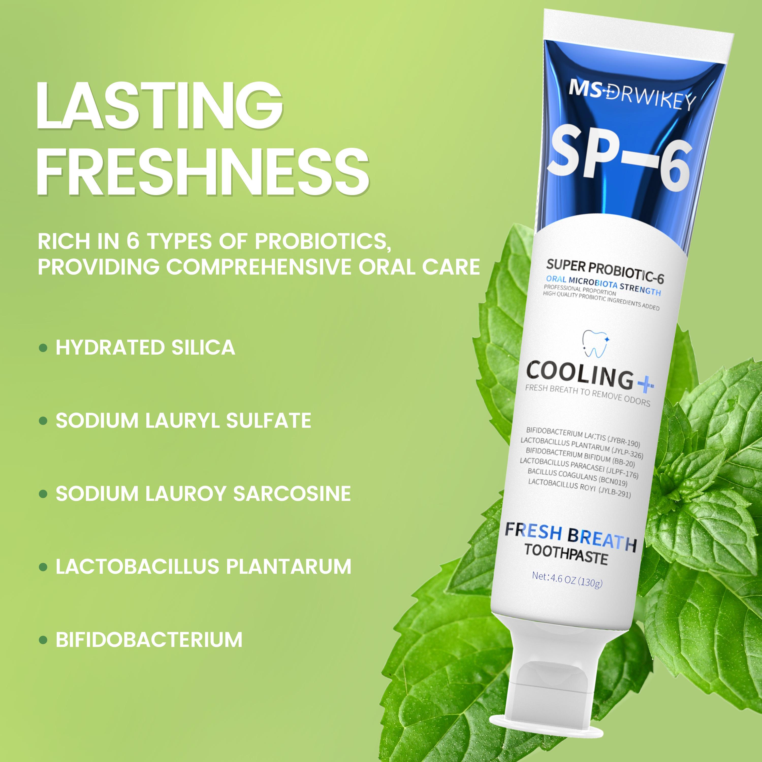 CEELIKE｜MSDRWIKEY Set: 5 Bottles of Oral Spray + 2 Upgraded Toothpastes, Complete Oral Care Package!