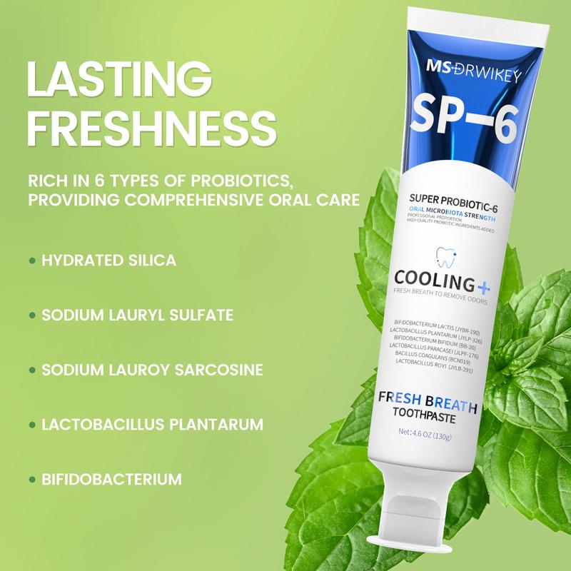 CEELIKE｜MSDRWIKEY Set: 5 Bottles of Oral Spray + 2 Upgraded Toothpastes, Complete Oral Care Package!