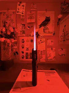 Kitchen igniter, food cooking, candles, outdoor camping, 1300° windproof strong fire, adjustable flame size, safety lock, holiday gift collection, role-playing toys (product does not contain butane)