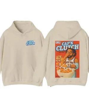 Captain Clutch Jalen Brunson Knicks Hoodie 2 side Comfort Cotton Crewneck Fabric, Basketball Hoodie, For Fans Hoodie Womenswear Sweatshirts