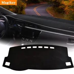 Magikey Suitable for Toyota Corolla 2014-2018 Dashboard Sunshade mat，2014 2015 2016 2017 2018 Dedicated Dashboard Sunshade cover, Light Blocking, Heat Insulation, and Light Blocking Mat, Anti-Reflective Car Interior Accessories