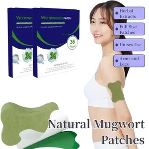 72 Pcs Moxa Warm Patches – Long-Lasting Relief for Back/Neck/Knee, Unisex, Fits Arms & Legs