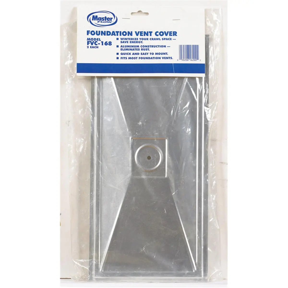 Ll Building Products FVC168 Aluminum Construction Foundation Vent Cover, Pack of 2 Household Appliance Part for Home Improvement Ventilation, 2 Foundation Vent Cover