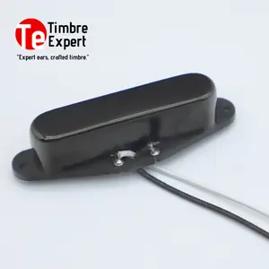 TimbreExpert TE-VT4 "Wild-Twang" Alnico V Telecaster Pickup Set (Chrome / Nickel / Black)