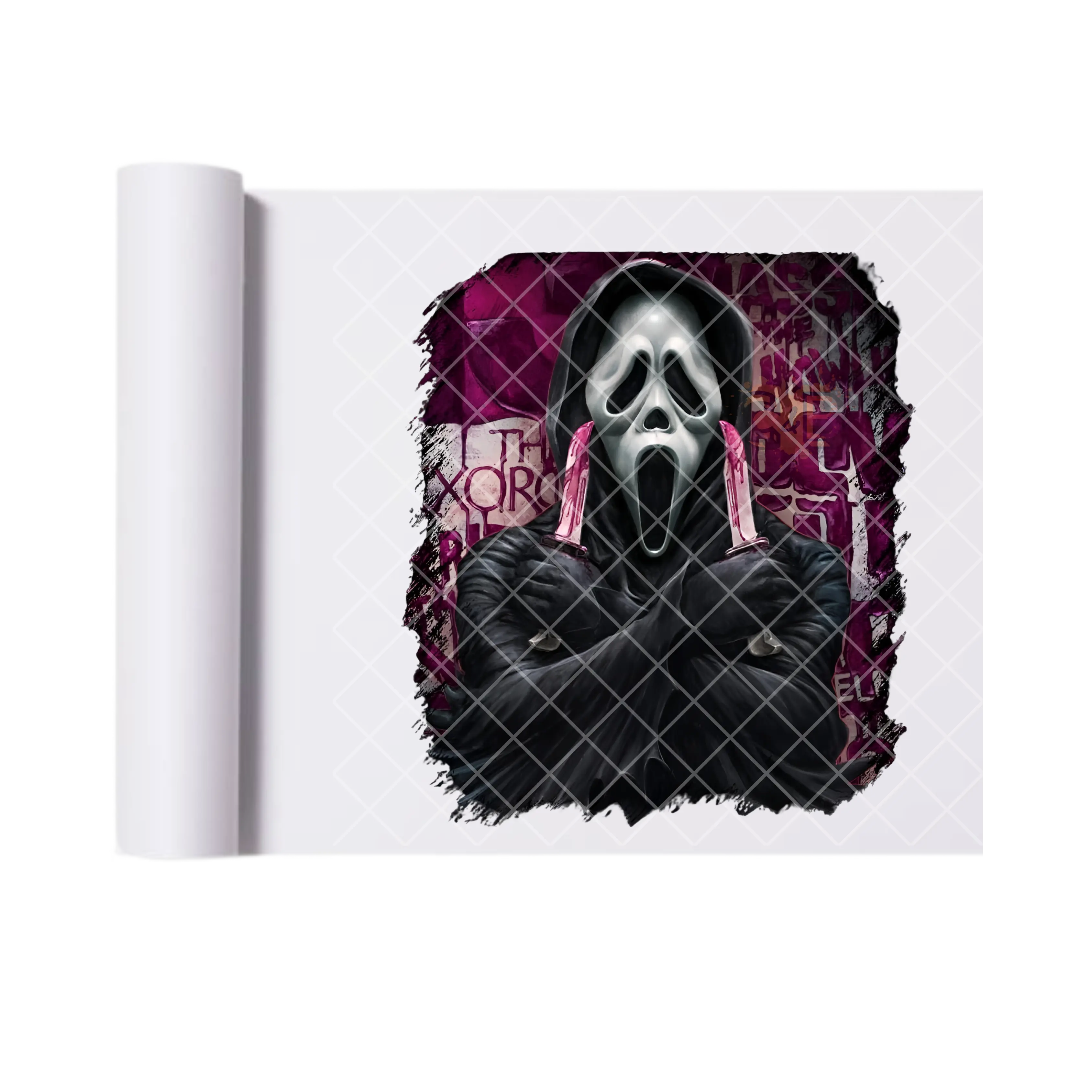 Ghostface Graffiti DTF Transfer