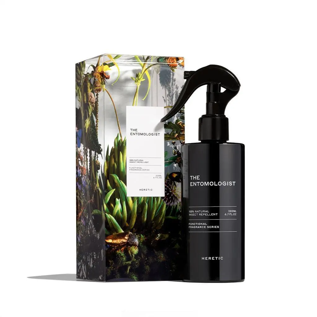 THE ENTOMOLOGIST 100% NATURAL INSECT REPELLENT FUNCTIONAL FRAGRANCE FROM HERETIC Mosquito Repeller Bug Spray Outdoor