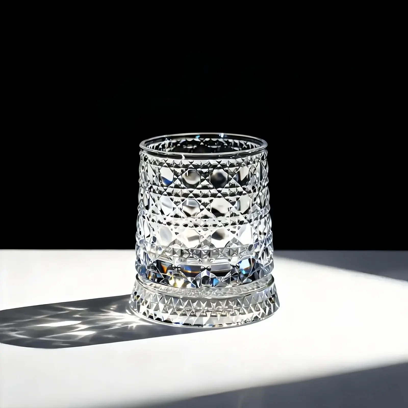 Gem Rotating Whiskey Glass