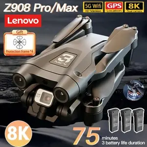 Z908 Pro MAX RC Drone — 4K/6K/8K Camera, Optical Flow, 3-Sided Obstacle Avoidance, 25-Min Flight