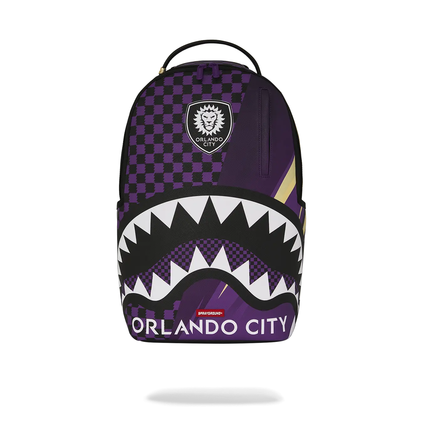 MLS COLLAB - ORLANDO CITY CHECK SPLIT DLXSV BACKPACK MLS COLLAB - ORLANDO CITY CHECK SPLIT DLXSV BACKPACK