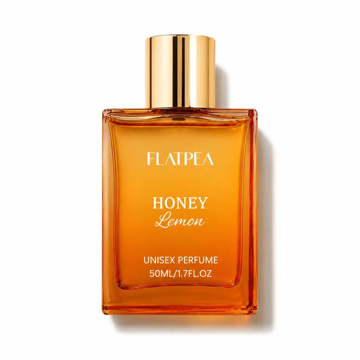 unisex,Honey Lemon Eau de Parfum, Sweet Citrus Honey Perfume Spray for Women and Men, Fresh Daily Fragrance, 50ml, FLATPEA