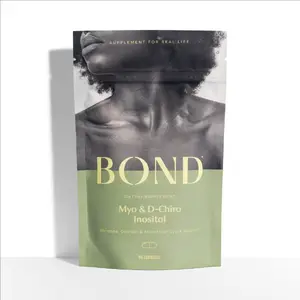 BOND Myo Inositol & D-Chiro Inositol Capsules: Hormone Balance and Ovarian Support for Women*, 90 Capsules, Inositol Supplement for Women, Supports Cycle Consistency