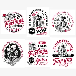 Skeleton Love DTF Print Bundle - Pack of 6 Unique Designs