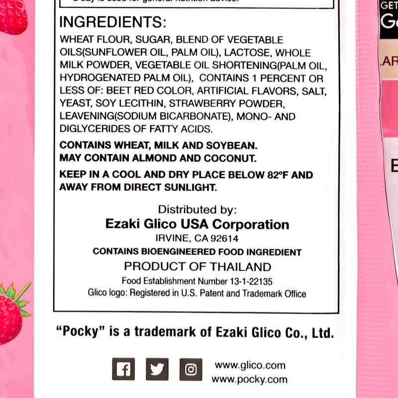 Glico Pocky Strawberry  Family Size - 9P / 108 g  Delicious Snack