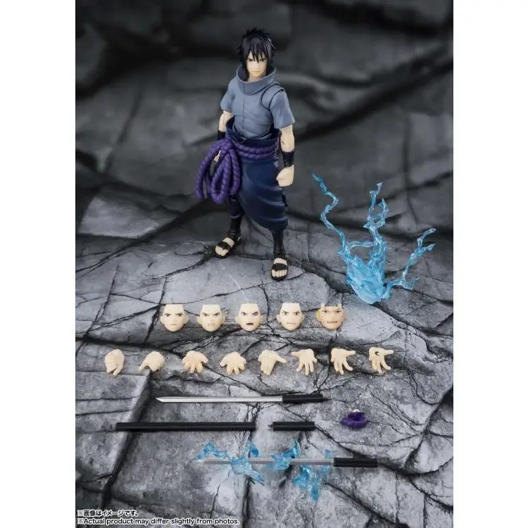 Tamashii Nations Naruto S.H.Figuarts Sasuke Uchiha Solitary Shinobi Action Figure