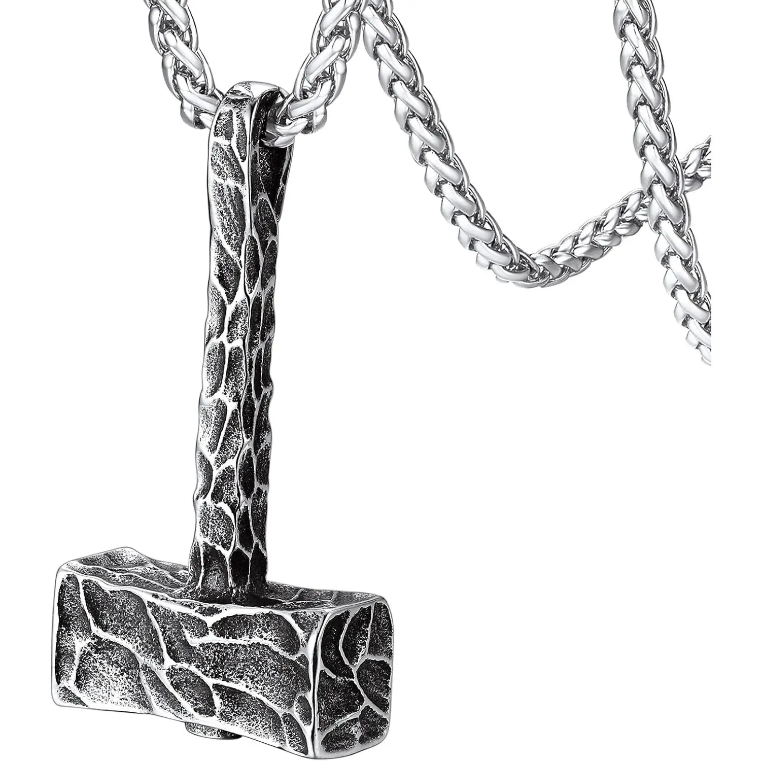 07. Thor Hammer Simple-Silver