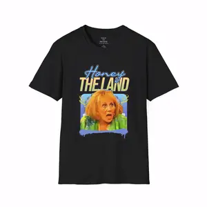 Honey, The Land - Sylvia Browne Vintage Inspired Unisex Softstyle T-Shirt