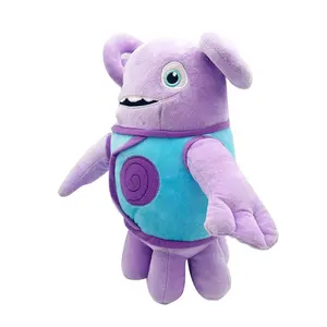 Home Oh Boov Alien Plush Toy Cute Purple Alien Stuffed Doll