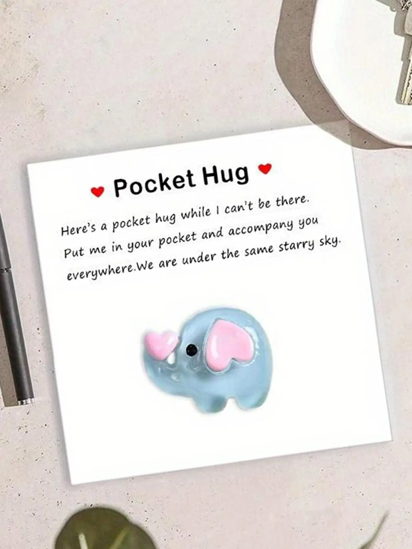 Cute Elephant & Heart Design Resin Pendant, Novelty DIY Making Supplies for Bracelet, Necklace, Handmade Gifts, DIY Jewelry Making Accessories