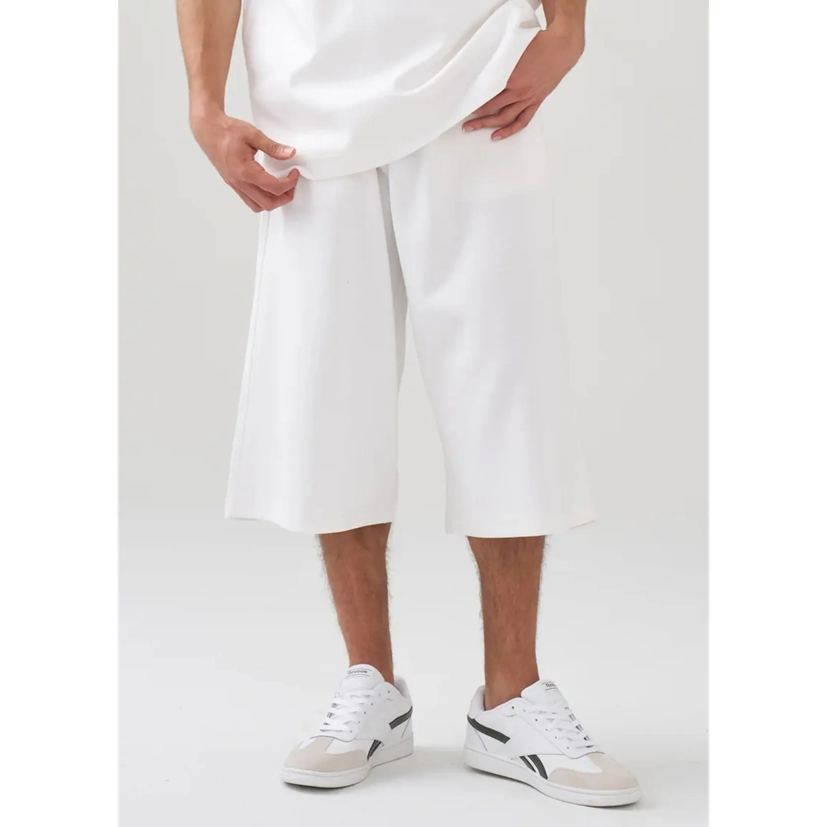10 OZ Oversized Interlock Long Shorts