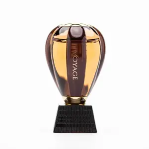 Albane Noble Balloon Voyage EDP 100ml - Rich Elegant Fragrance with Warm Woods Spicy Accords & Deep Amber Tones in Sleek Brown Gold Bottle